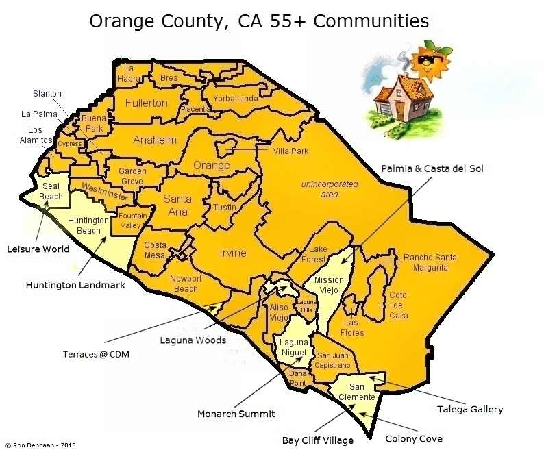 OC 55 plus communities