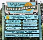 Fallbrook sign