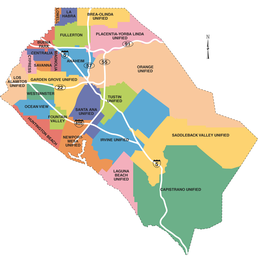 Orange County, CA Schools page public and private school information colleges and universities